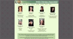 Desktop Screenshot of marintherapyassociates.com